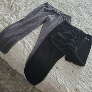 Victoria's secret PINK fuzzy jogger(black only)